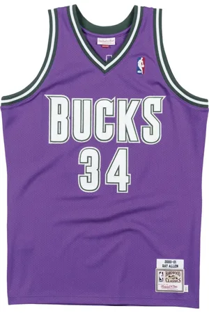Mitchell & Ness Camiseta NBA Milwaukee Bucks 2000 Ray Allen Authentic