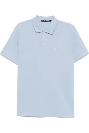 Karl Lagerfeld Playera tipo polo Kameo Logo Pique