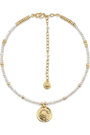 Goossens Collar Astro Scorpio Pearls