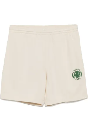 Lacoste Shorts texturizados con estampado 3D