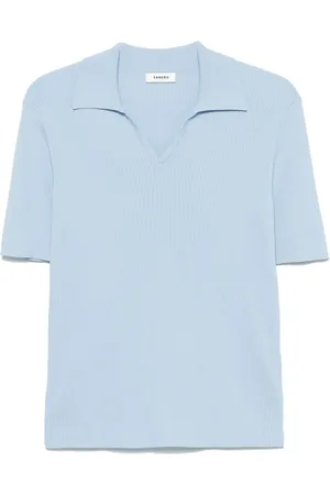 Sandro Playera tipo polo de canalé