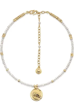 Goossens Collar Astro Aries Pearls