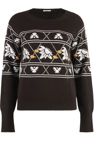 Malo Sudadera tejida con logo en intarsia