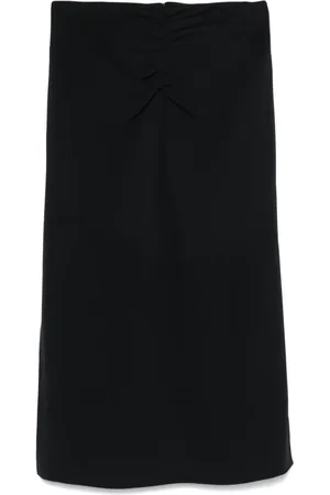 Etro Falda midi con diseño fruncido