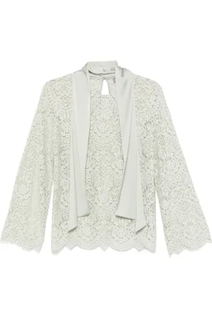D.EXTERIOR Blusa con encaje