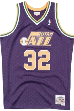 Mitchell & Ness Camiseta NBA Utah Jazz 91 Karl Malone Swingman