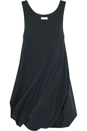 ROSETTA GETTY Vestido corto con dobladillo retorcido