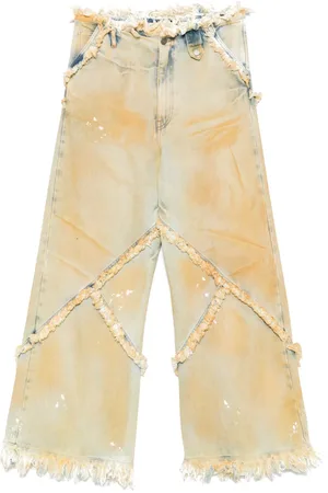 EgonLab Jeans con motivo de rombos