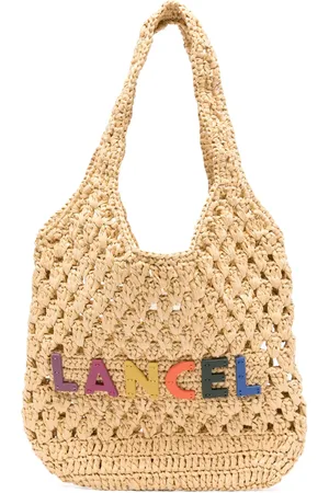 LANCEL Bolsa de hombro con letras del logo