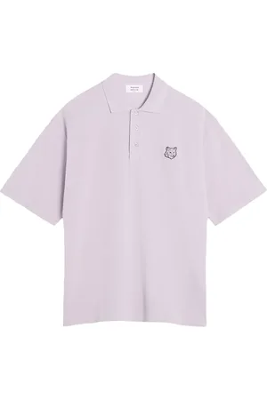 Maison Kitsuné Playera tipo polo con aplique Bold Fox Head