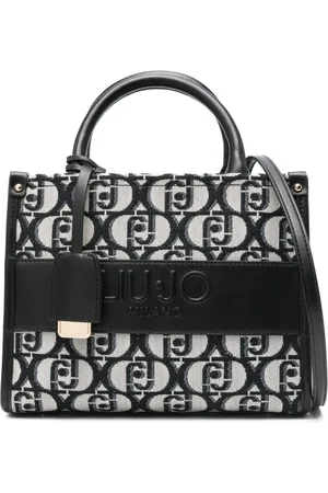Liu Jo Tote con logo en jacquard