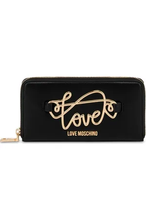 Moschino Cartera grande con letras del logo