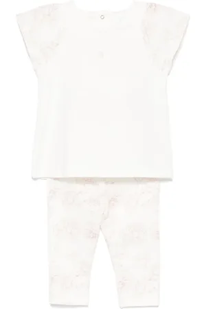 PATACHOU Set de leggins y playera con estampado floral