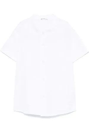 Le Bebé Enfant Camisa con logo bordado