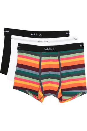 Paul Smith Pack de tres bóxeres con logo en la pretina