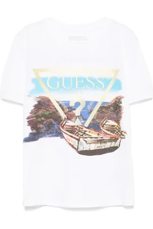 Guess Playera con logo bordado