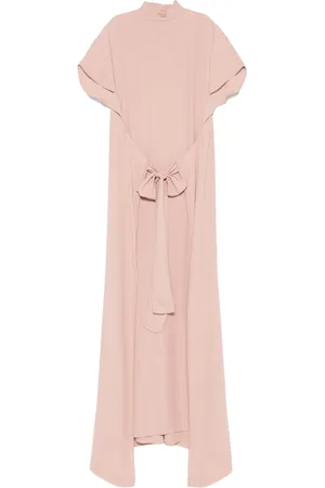 Nº21 Vestido largo con diseño cruzado