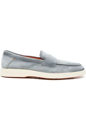 santoni Mocasines de gamuza