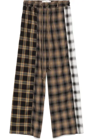 SONG FOR THE MUTE Pantalones a cuadros
