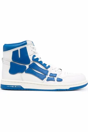 AMIRI Tenis altos con diseño color block