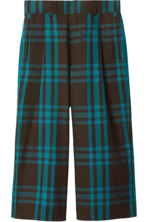 Burberry Pantalones con motivo Check