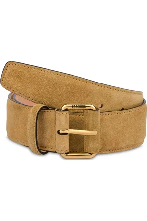 Moschino Cinturón de gamuza con hebilla