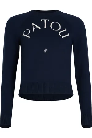 Patou Suéter con logo en jacquard