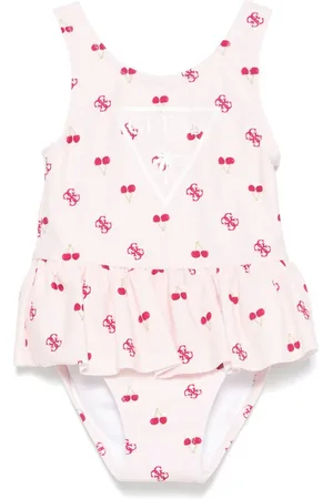 Guess Traje de baño con logo estampado
