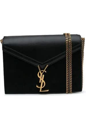 Saint Laurent Bolsa crossbody Suede and Calfskin Monogram Cassandra Clasp Bag 2020