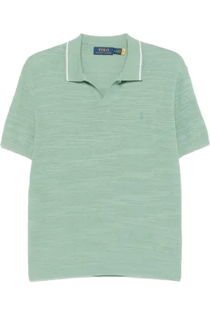 Ralph Lauren Playera tipo polo con Polo Pony bordado