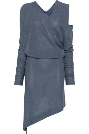 Vivienne Westwood Vestido midi de lurex 2019