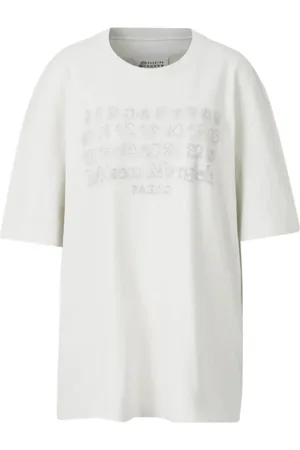 Maison Margiela Playera con números bordados