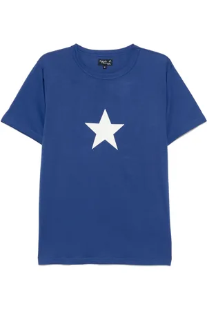 AGNÈS B. Playera con estrellas estampadas
