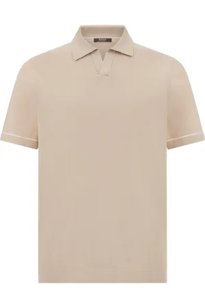 Boggi Milano Playera tipo polo tejida