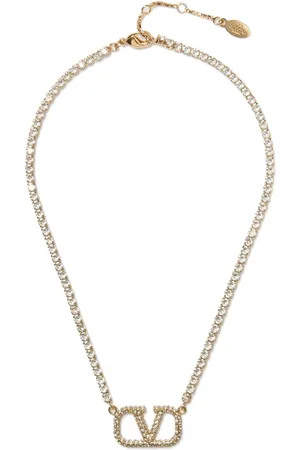 VALENTINO GARAVANI Collar VLogo Signature con cristal