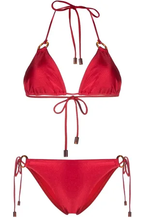 ZIMMERMANN Bikini Clover con diseño triangular