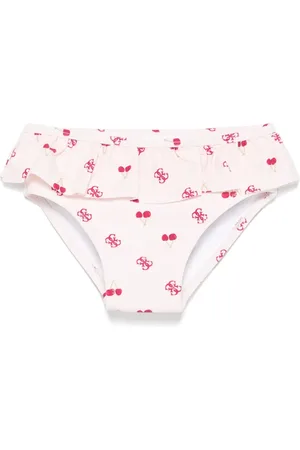 Guess Bikini bottom con cerezas estampadas