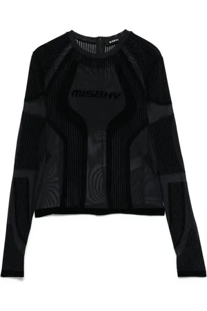 MISBHV Playera de malla afelpado