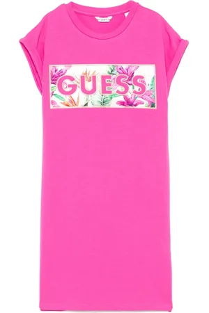 Guess Vestido con logo bordado