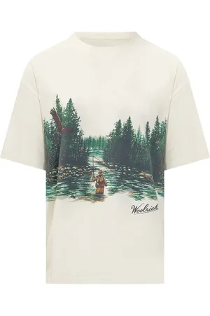 Woolrich Playera con estampado gráfico
