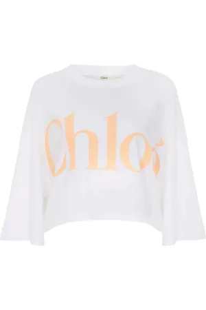 Chloé Playera corta de algodón