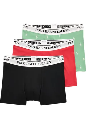 Ralph Lauren Pack de tres bóxeres con logo