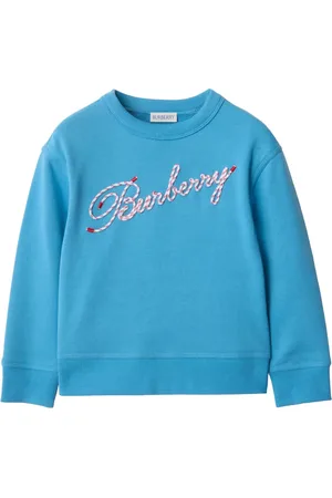 Burberry Sudadera con logo y detalles