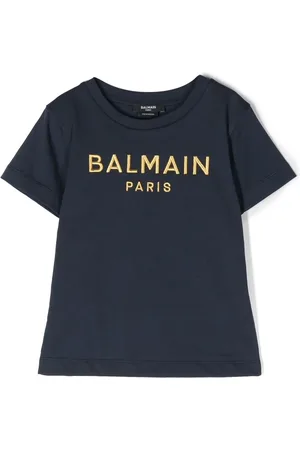 Balmain Playera con logo bordado