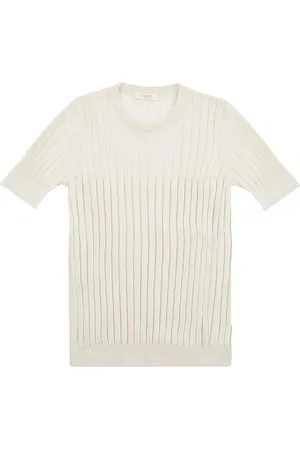 ZANONE Playera tejida de canalé