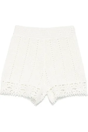 Maje Shorts tejido de crochet