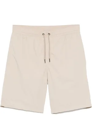HERNO Shorts de playa con cordones en la pretina