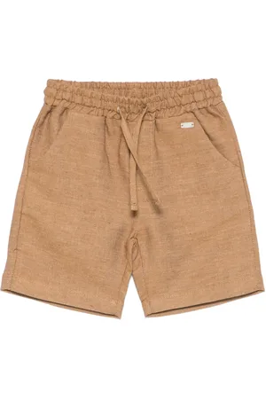 Le Bebé Enfant Shorts con placa del logo