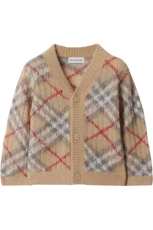 Burberry Cárdigan con motivo Vintage Check