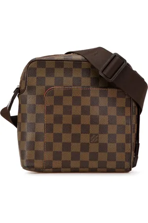 LOUIS VUITTON 2004 Damier Ebene Olav PM crossbody bag